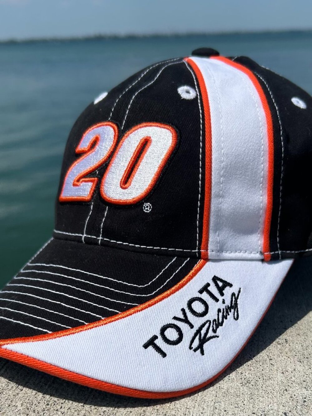 New NWT Tony Stewart #20 Toyota Racing Hat Chase Authentics Nascar 2008 Joe Gibb